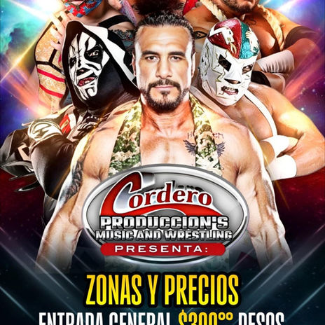 Inicia la venta de boletos para ver a Alberto del Río “El Patrón” en función de Lucha Libre en el Gimnasio Miguel Hidalgo