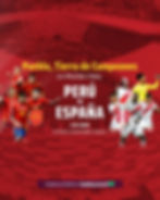 boletos para el España vs Perú