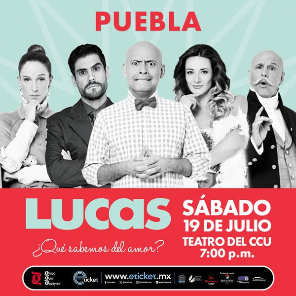 Odin Dupeyron regresa a Puebla con “Lucas” con función única 