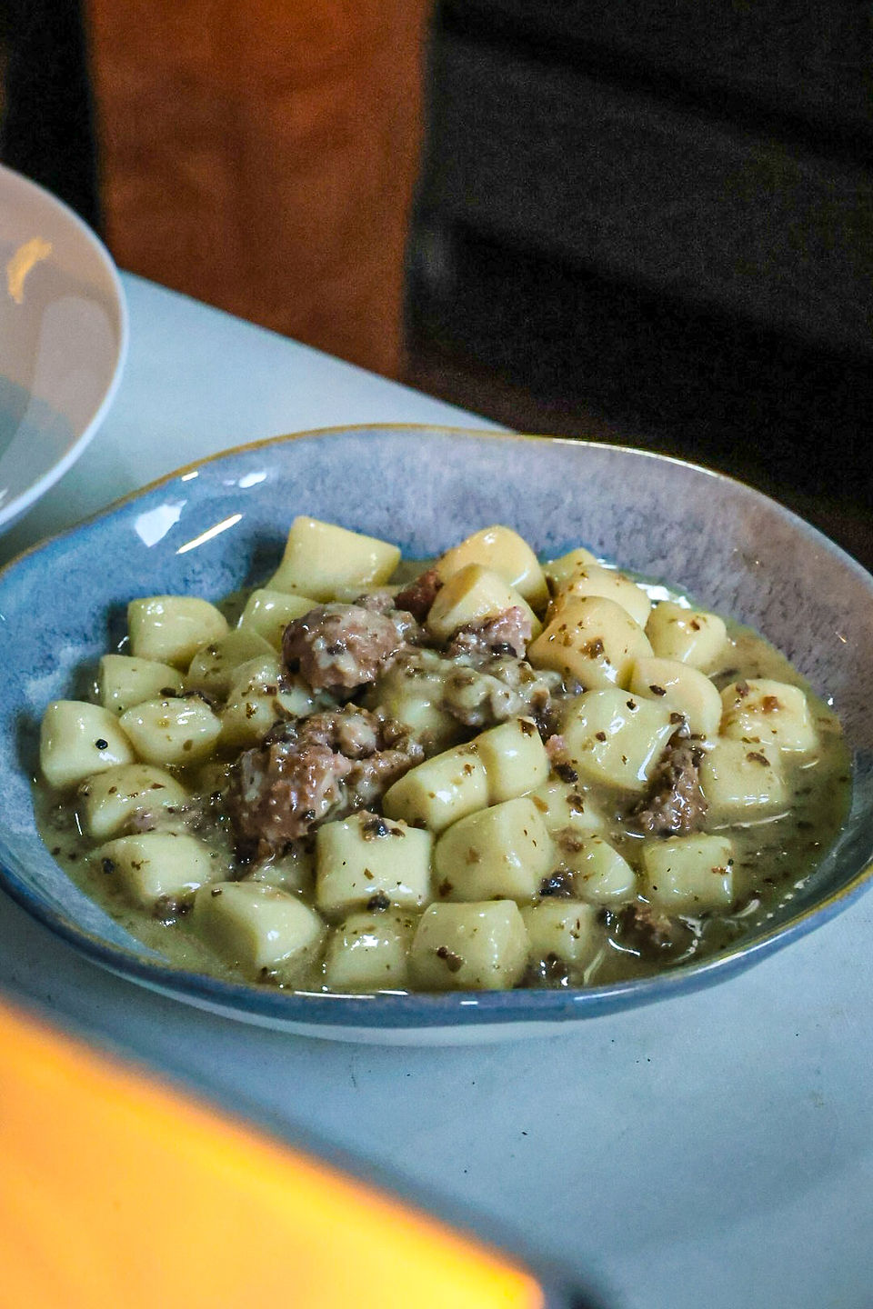 Gnocchi en Spezzia Cholula