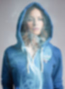 female model wearing a blue hooded sweatshirt..jpg