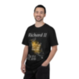 Richard II Crown Graphic T-Shirt | Theater Cast List May 2026