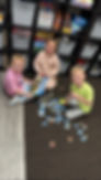 Preschoolers playing together