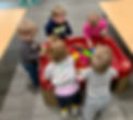 Toddlers playing together and learning