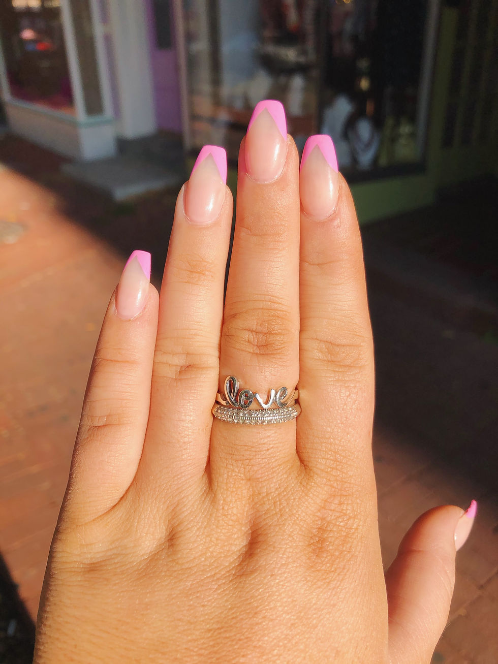 Thumbnail: Love Ring in Cursive