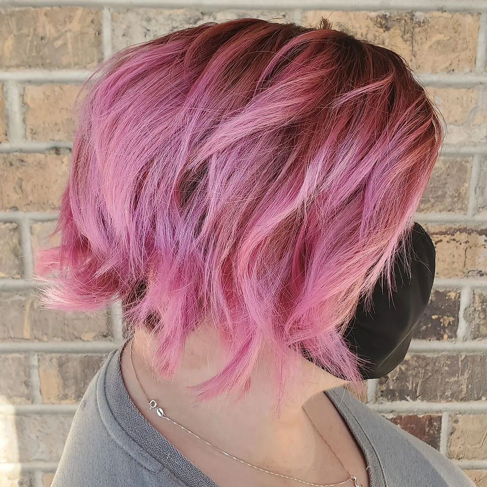 Pink and red violet base