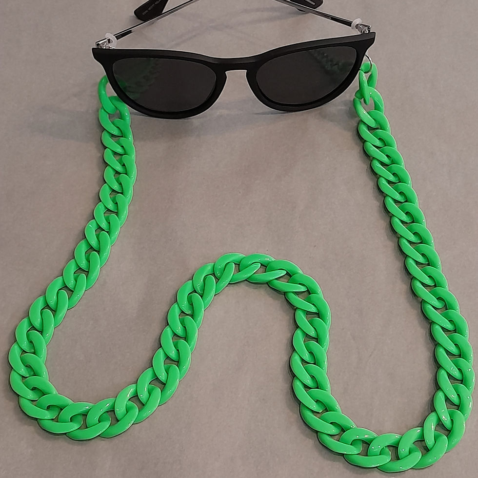 Cabana Ray Glasses Chain - Tropez Palm Green