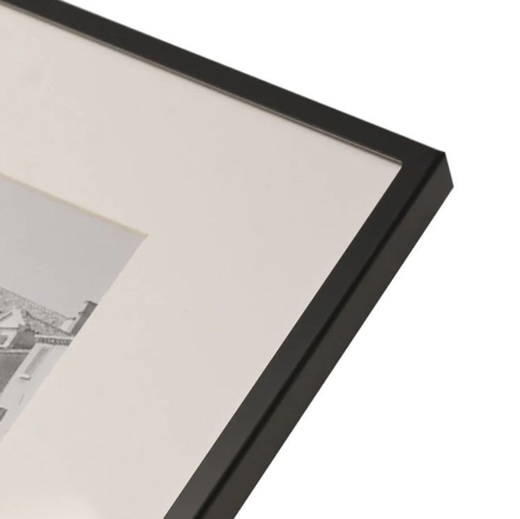 Thumbnail: Black Aluminium Photo Frame 4" x 6"