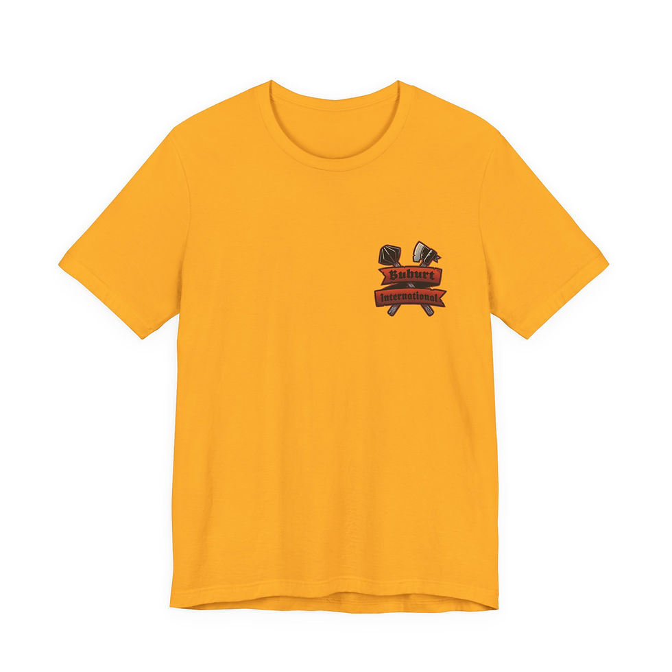 Thumbnail: Buhurt International Unisex Tee, Graphic Tee -white