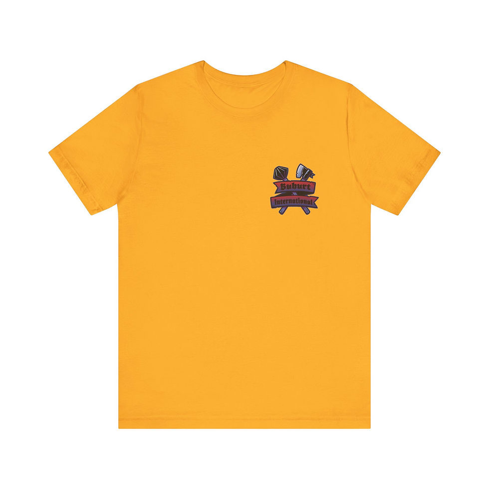 Thumbnail:  Buhurt International Unisex Tee, Graphic Tee -purple