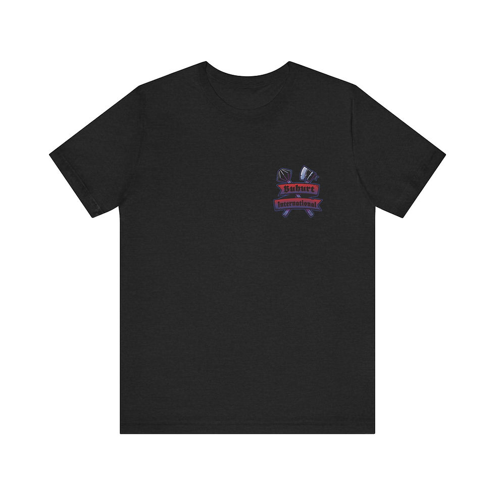 Thumbnail:  Buhurt International Unisex Tee, Graphic Tee -purple