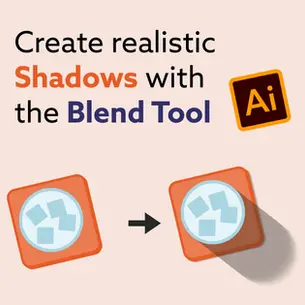 How to Create Shadows with the Blend Tool (Adobe Illustrator)