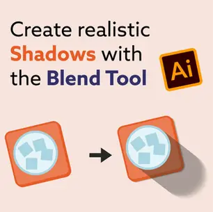 How to Create Shadows with the Blend Tool (Adobe Illustrator)