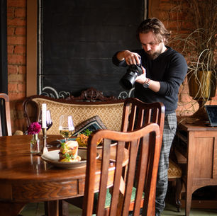 Behind the Scenes of Nic from KGMG Creative taking professional photography and videography for one of our local Macedon Ranges clients