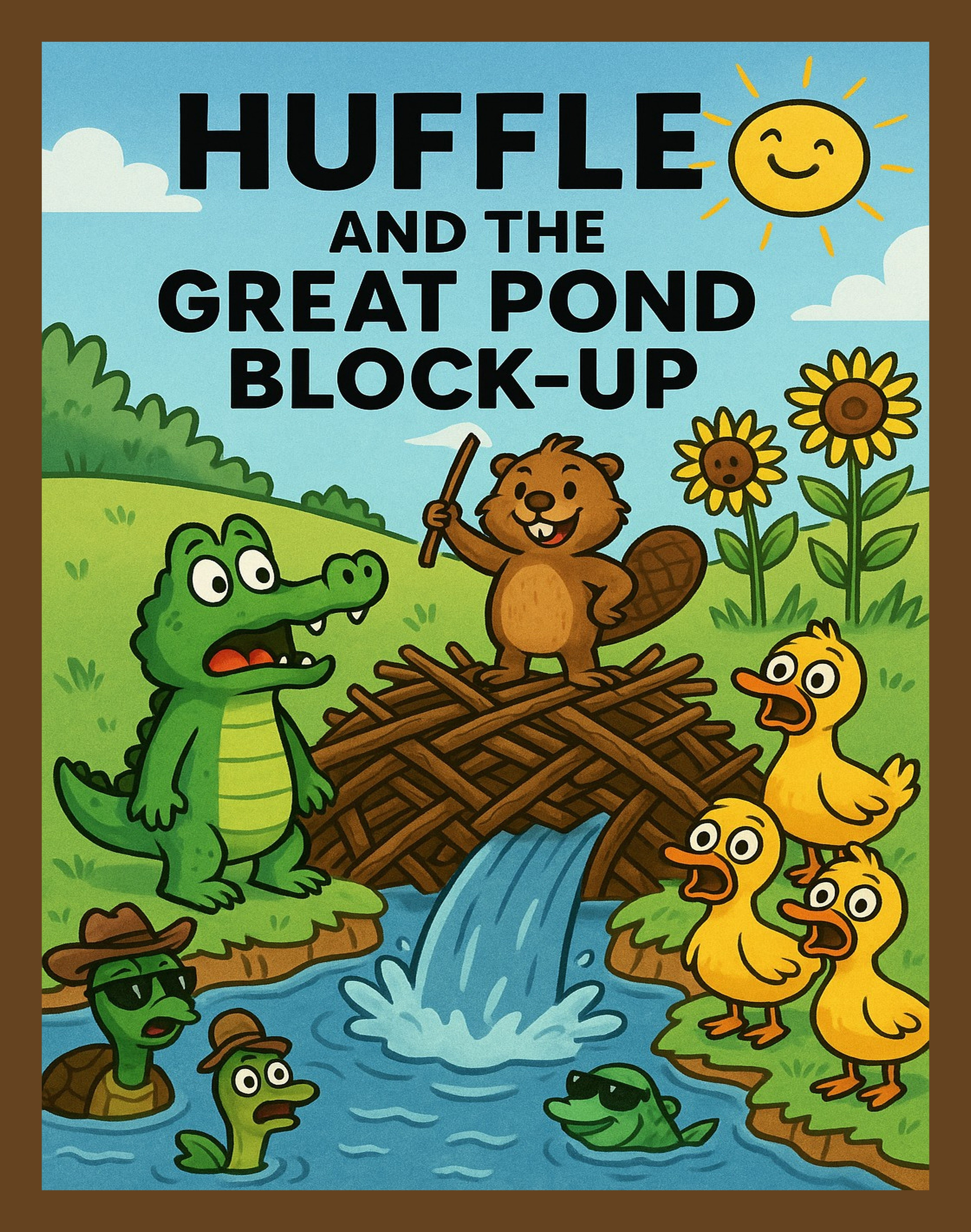 Huffle and the Great Pond Block Up