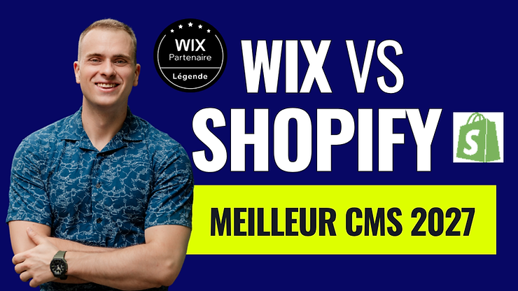 Wix vs Shopify : comparatif des deux CMS pour créer une boutique en ligne