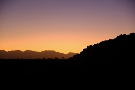 Paysage de Namibie