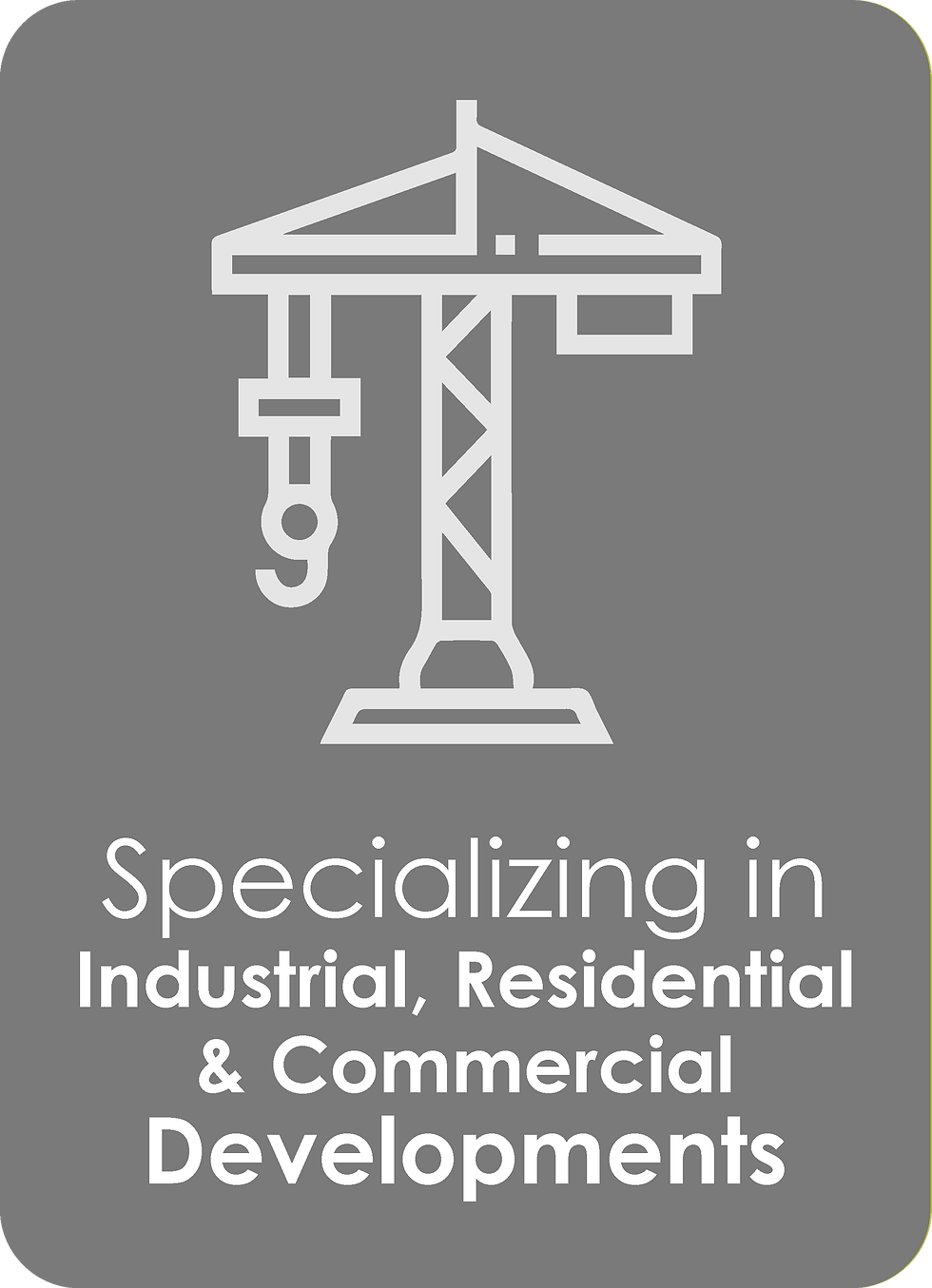 Industrial, residential and commercial development