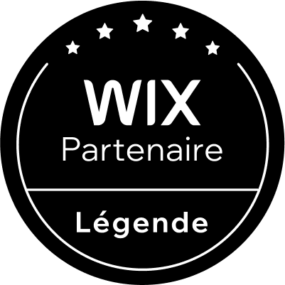 Badge Wix Partner Legend de Trend Design, agence SEO Wix