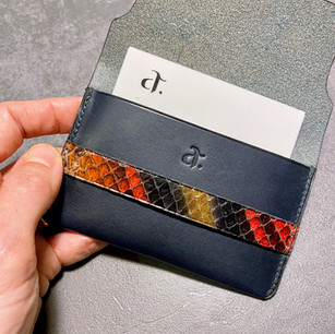 Portefeuille en cuir fait main