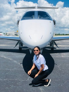 Airplane Pilot Portrait