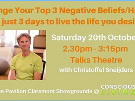 get your free ticket for the Consious Living