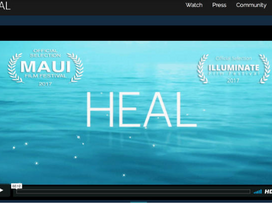 Invitation to watch the movie HEAL