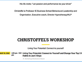 Living Well exhibition living your potential workshop