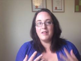Amanda sharing how she leaned to claim being herself and being empowered