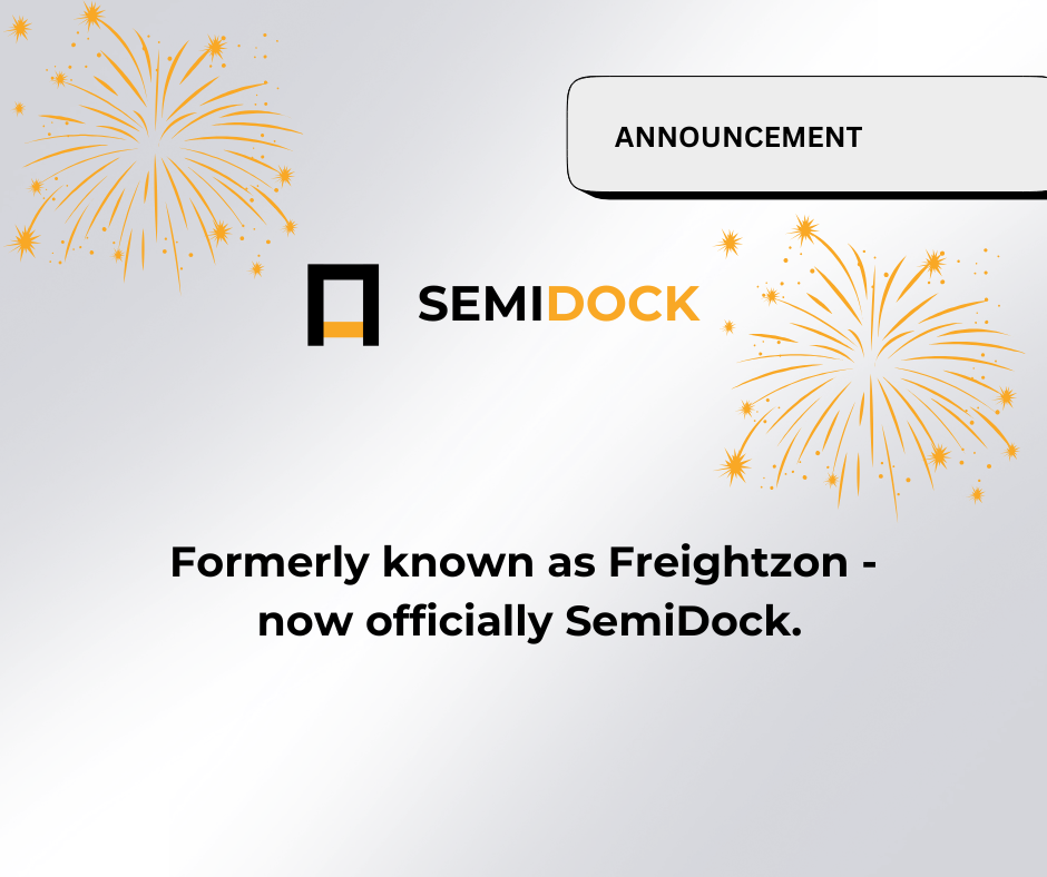 SemiDock announcement – Freightzon officially rebranded to SemiDock logistics and fulfillment