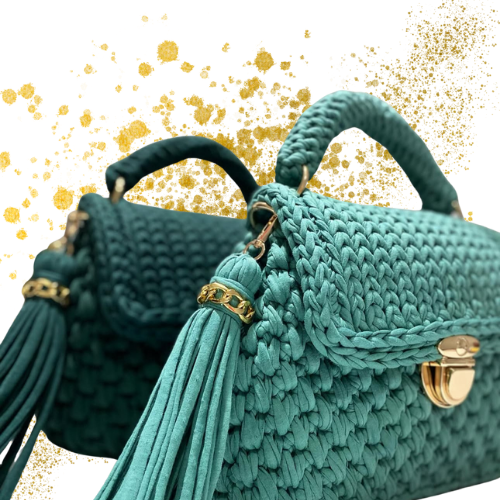 Miniatura: Stylish Handcrafted Crochet Handbag
