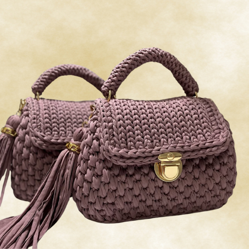 Miniatura: Stylish Handcrafted Crochet Handbag