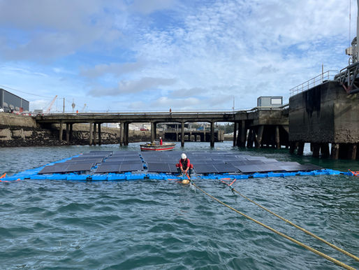 How wind, waves, and water levels influence floating solar design