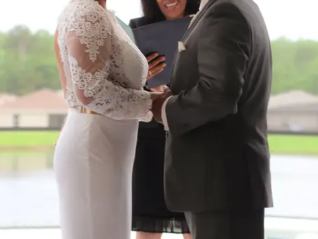 A Notary Public can officiate wedding ceremonies