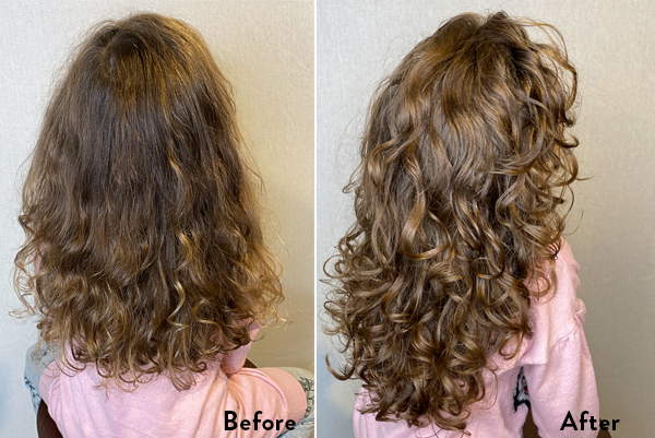 DevaCurl: Before & After