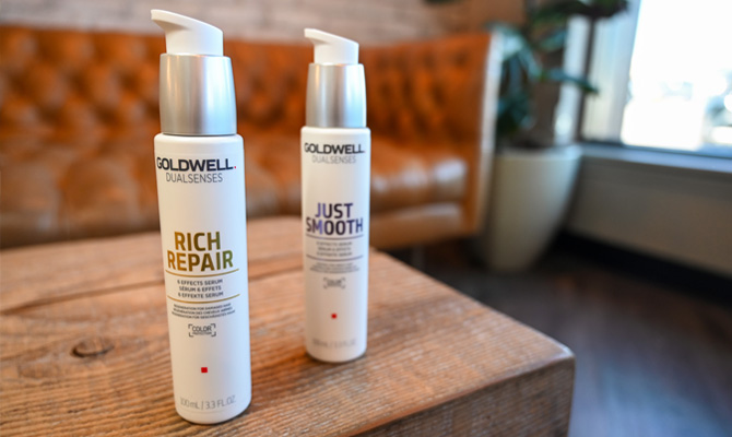 Goldwell Rich Repair and Just Smooth Serum