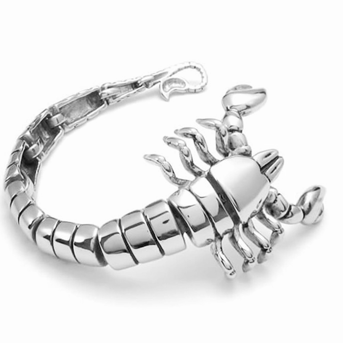 Thumbnail: SCORPION HIGH POLISHED BRACELET