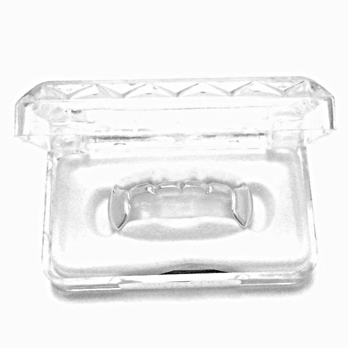 Thumbnail: HALF OPENED & DRACULA BOTTOM GRILLZ PLATINUM