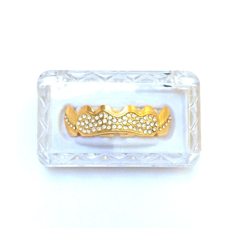 Thumbnail: PAVED ICE TOP GRILLZ GOLD