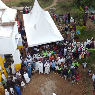 Large crowd at Masjid Al Maajid completion, March 8th, 2024