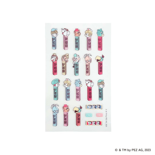 クリアマットシール　pez  バラ売り クリアマットシール pez バラ売り の通販 by snow@｜ラクマ