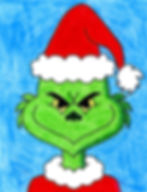 Drawing & Painting Workshop: The Grinch (6-11 years old)