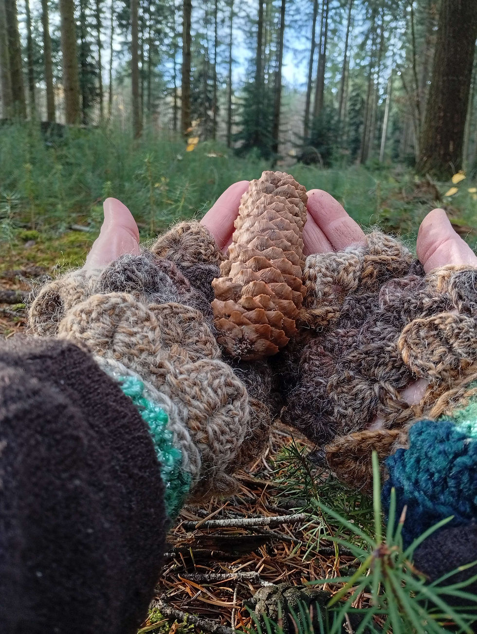Thumbnail: Pinecone Mittens