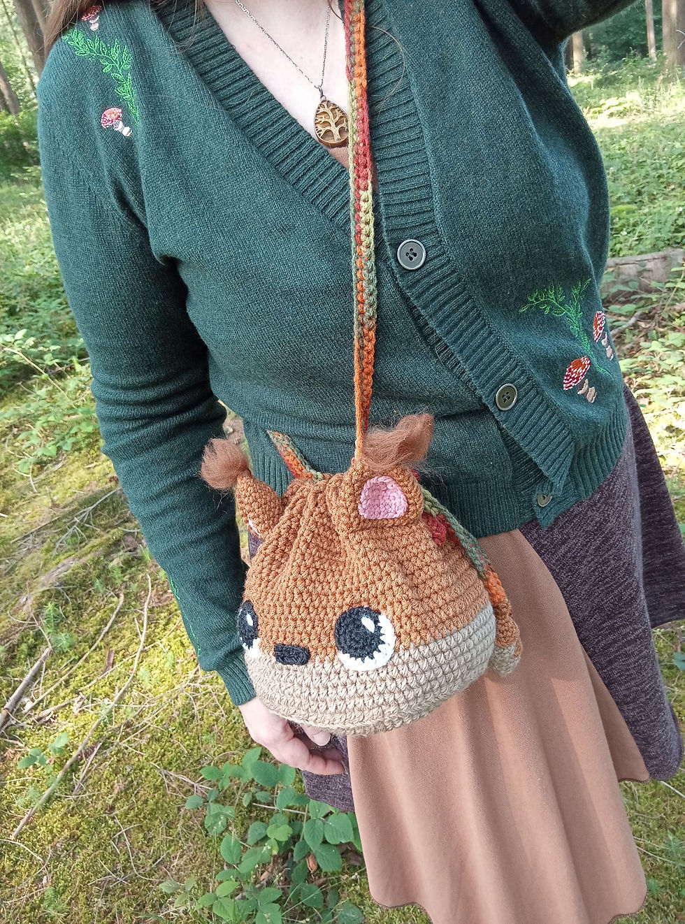 Miniature : Fox & Squirrel Bucket Bags