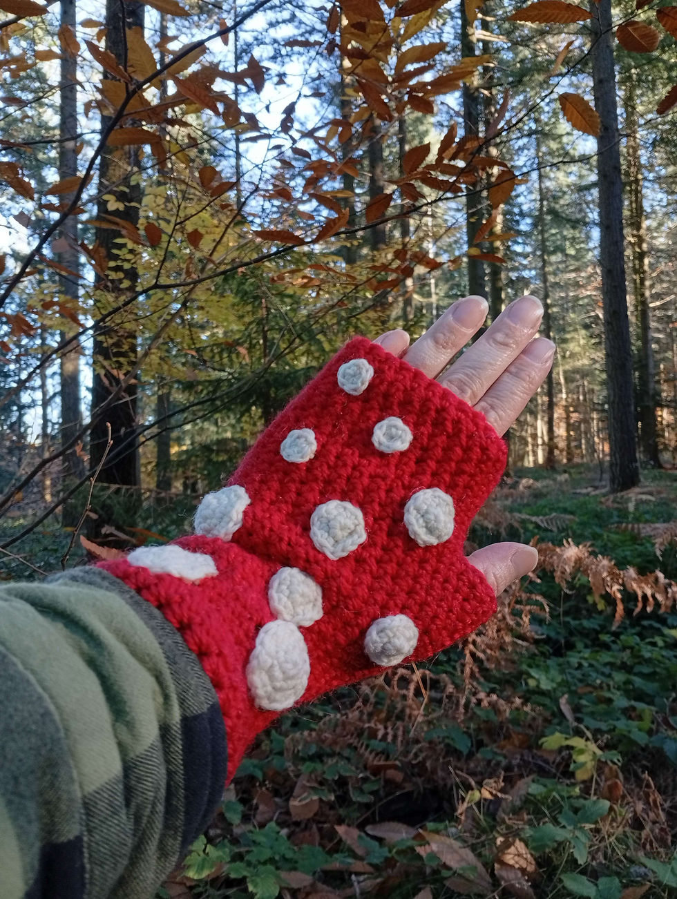 Thumbnail: Mushroom Mittens