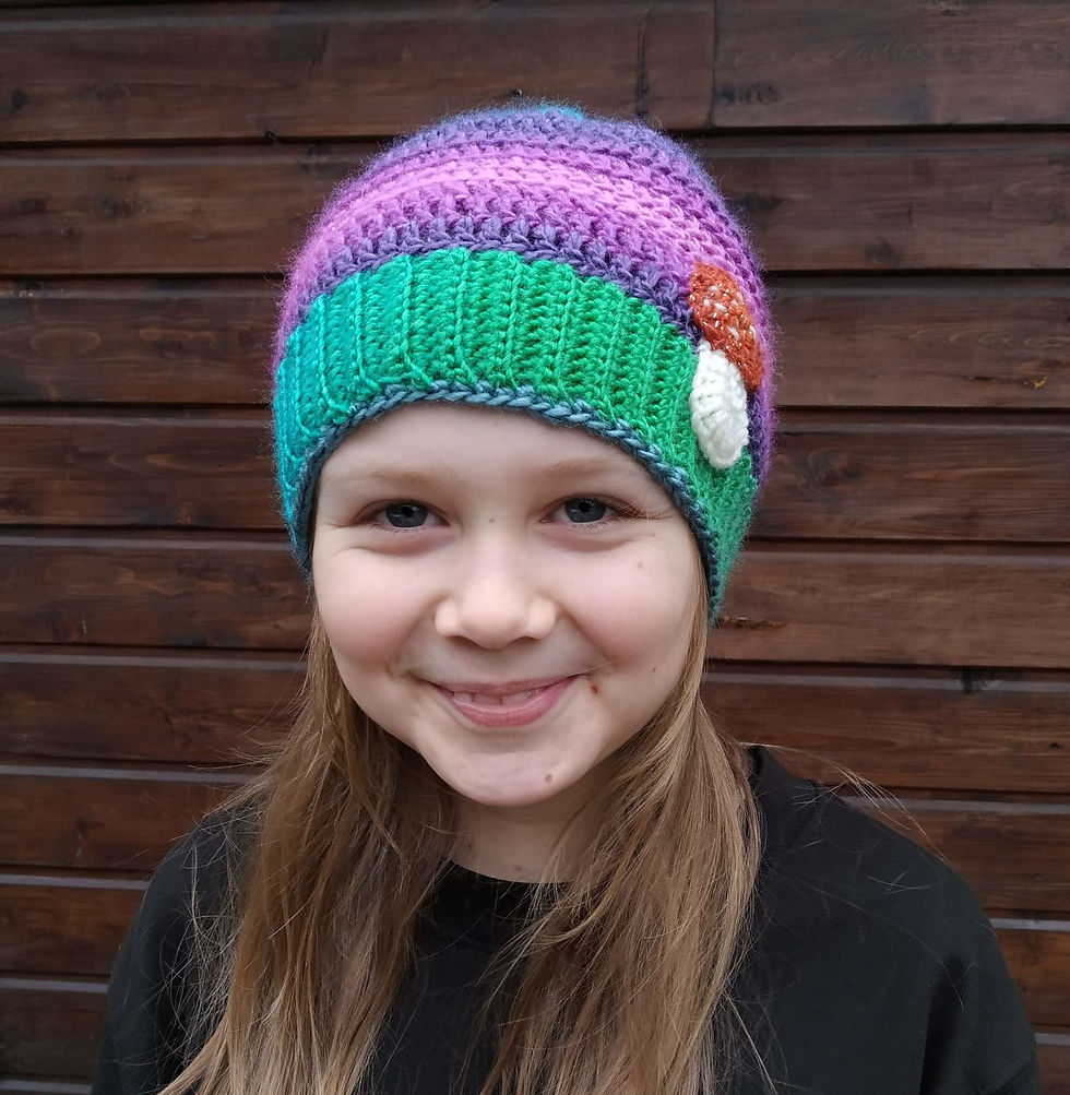 Thumbnail: Mushroom Slouchy Beanie