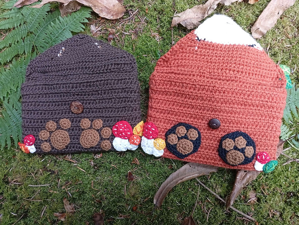 Thumbnail: Fox and Bear Pouches