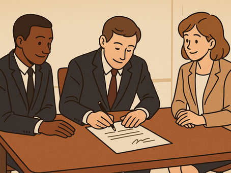 A professional coordinator in a modern Korean hospital welcoming international patients, with a visible certification plaque symbolizing official licensing, reflecting trust and safety in Korea’s medical tourism industry.