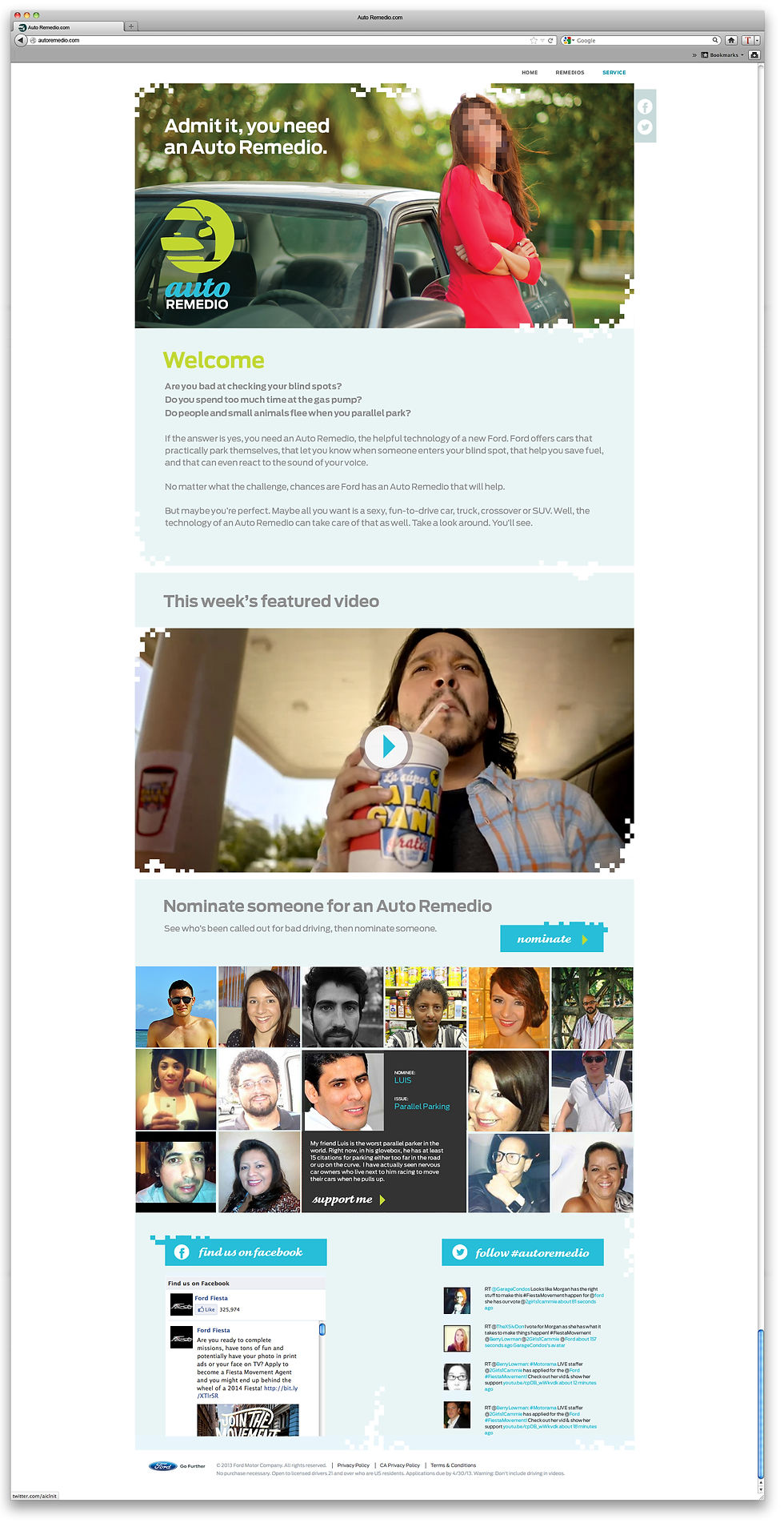 Auto Remedio/Microsite