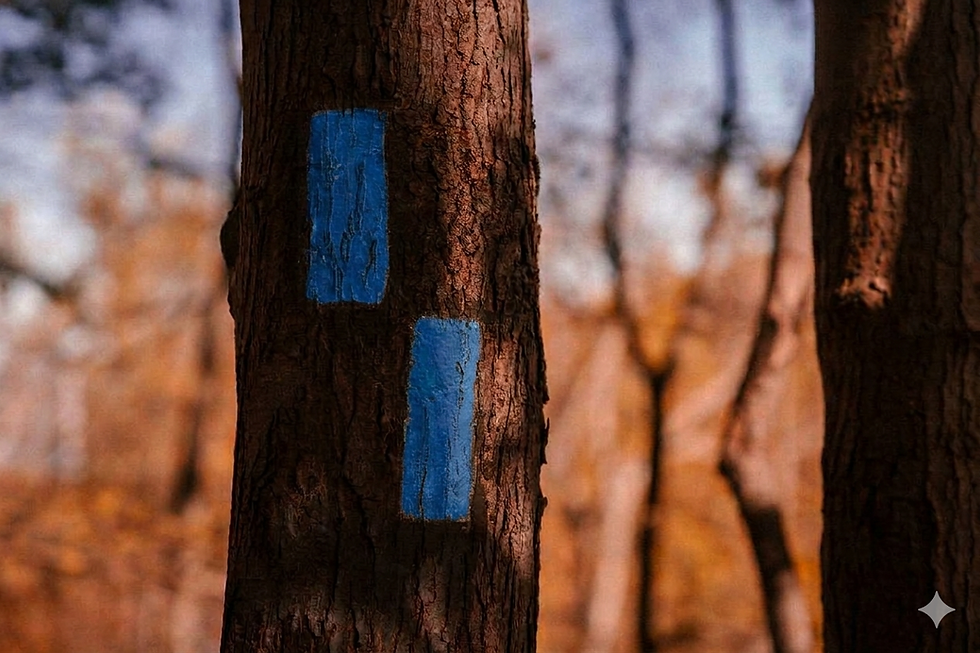 Maine forest and woodland landscape